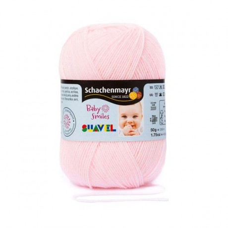 Novelo Baby Smiles Suavel 7552 Rosa Claro 50gr